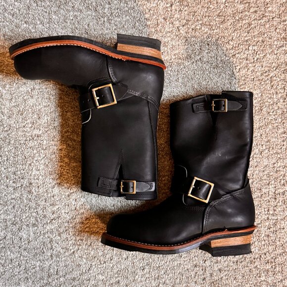 MINT+++ Red Wing 9085 engineer boots size 5.5D - Picture 1 of 7